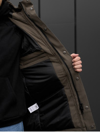 Parka de iarnă Staff st dark khaki