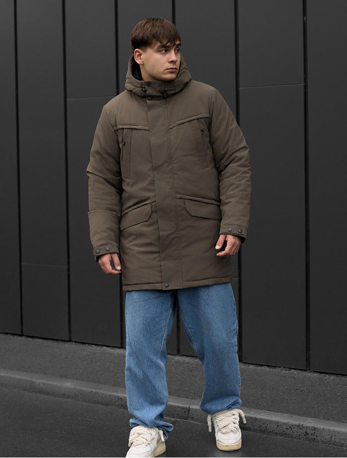 Parka de iarnă Staff st dark khaki