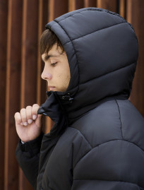 Geacă de iarnă Staff bix black oversize