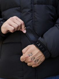 Geacă de iarnă Staff bix black oversize