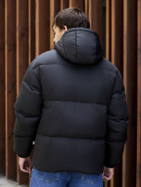Geacă de iarnă Staff bix black oversize