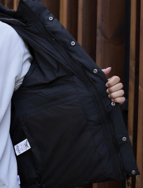 Geacă de iarnă Staff bix black oversize