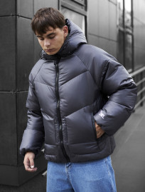 Geacă de iarnă  Staff lyx dark gray
