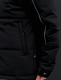 Geacă de iarnă Staff im black reflective