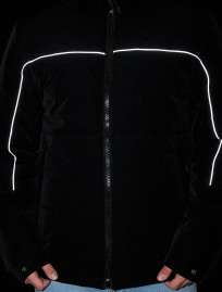 Geacă de iarnă Staff im black reflective