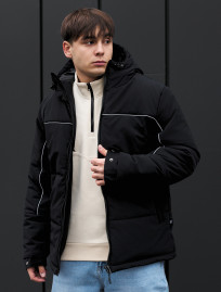 Geacă de iarnă Staff im black reflective
