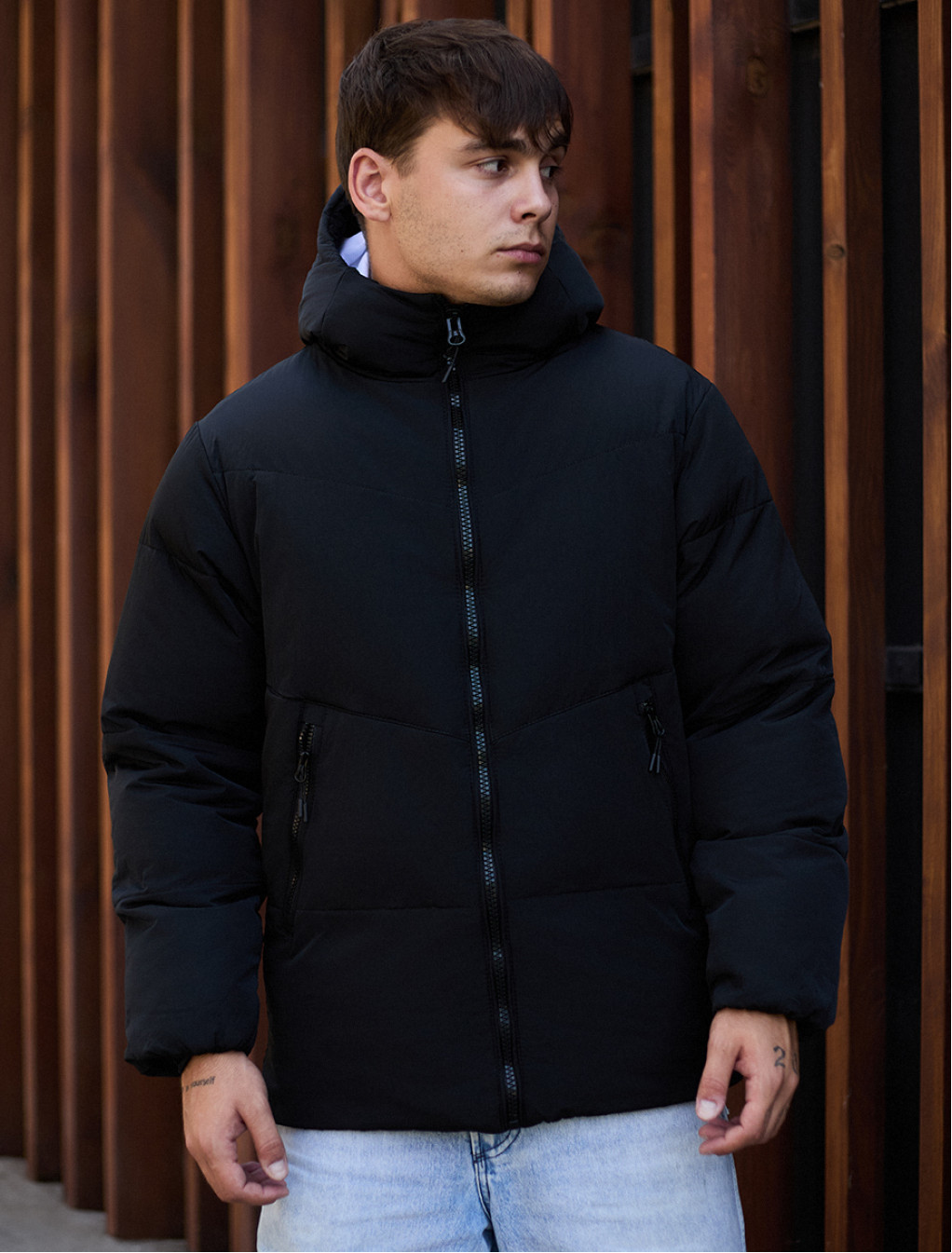 Geacă de iarnă Staff capo black