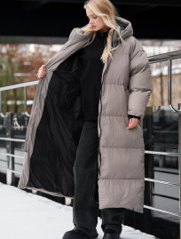 Geacă de iarnă de damă Staff to gray