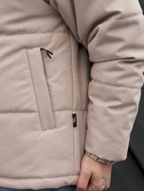 Geacă de iarnă Staff shum light beige