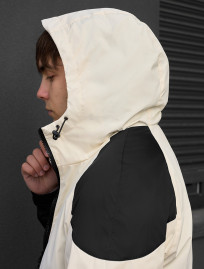 Jachetă Staff qua black & milk