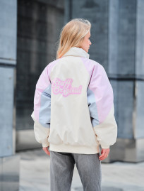 Geacă de damă Staff co milk & light viola oversize