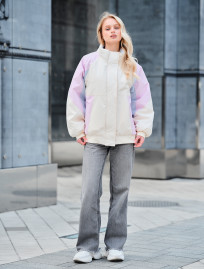 Geacă de damă Staff co milk & light viola oversize