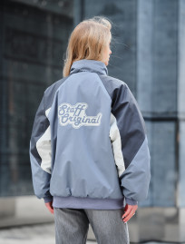 Geacă de damă Staff co gray & dark gray oversize