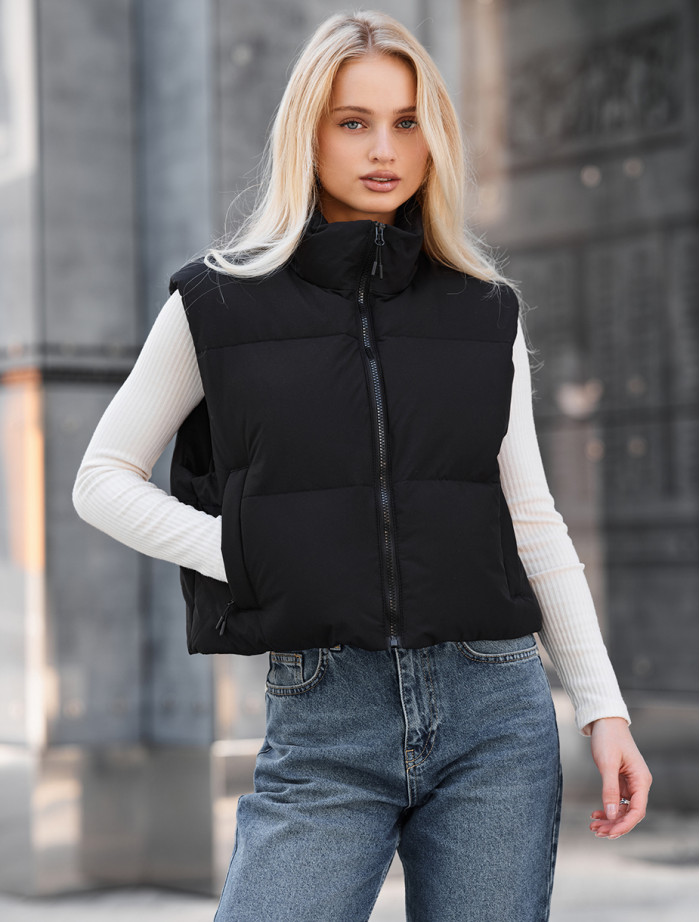 Vestă de damă Staff dael black