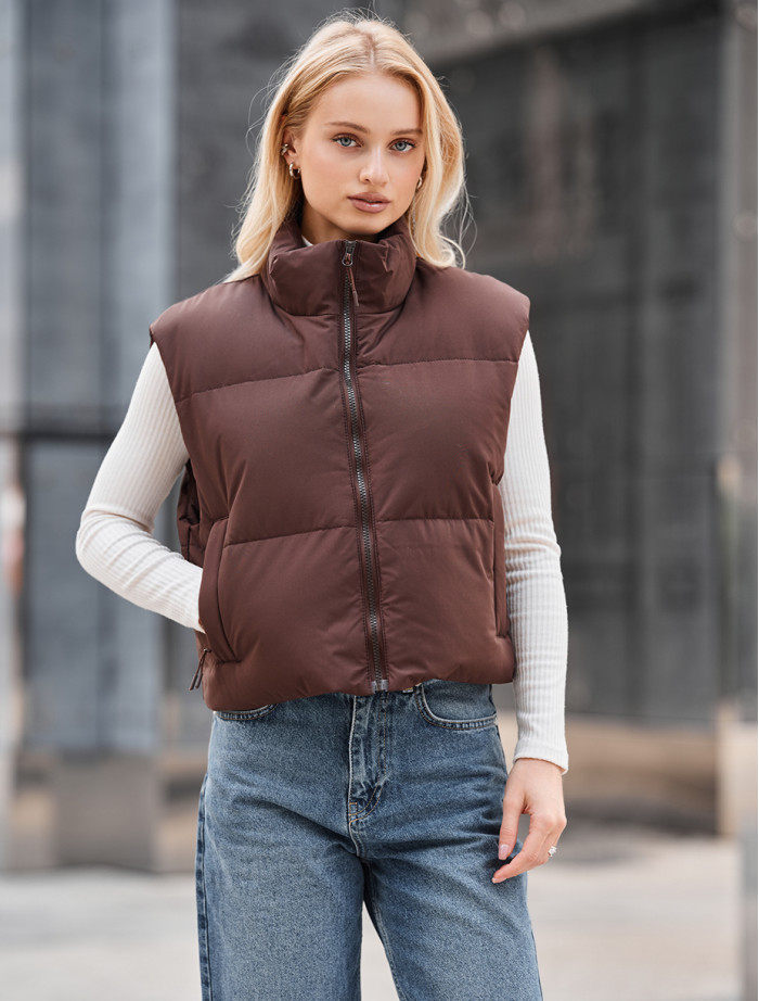 Vestă de damă Staff dael brown