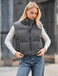Vestă de damă Staff dael gray