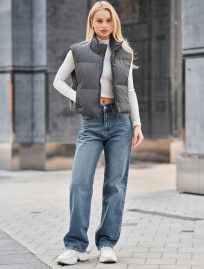 Vestă de damă Staff dael gray