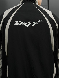 Costum de trening Staff cap black & light olive oversize