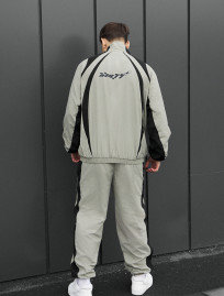 Costum de trening  Staff cap light olive & black oversize