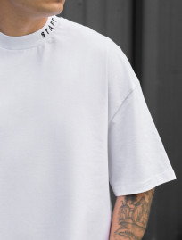 Tricou Staff logo neck 2 oversize