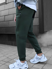 Pantaloni de trening Staff ch khaki fleece