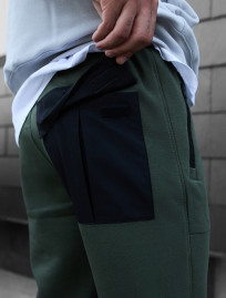Pantaloni de trening Staff ch khaki fleece