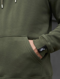 Hanorac Staff khaki basic fleece