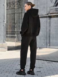 Trening de damă Staff co black oversize fleece