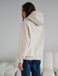 Hanorac de damă Staff sow milk logo oversize fleece