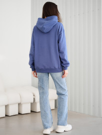 Hanorac de damă Staff ue blue logo oversize