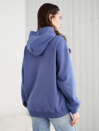 Hanorac de damă Staff ue blue logo oversize