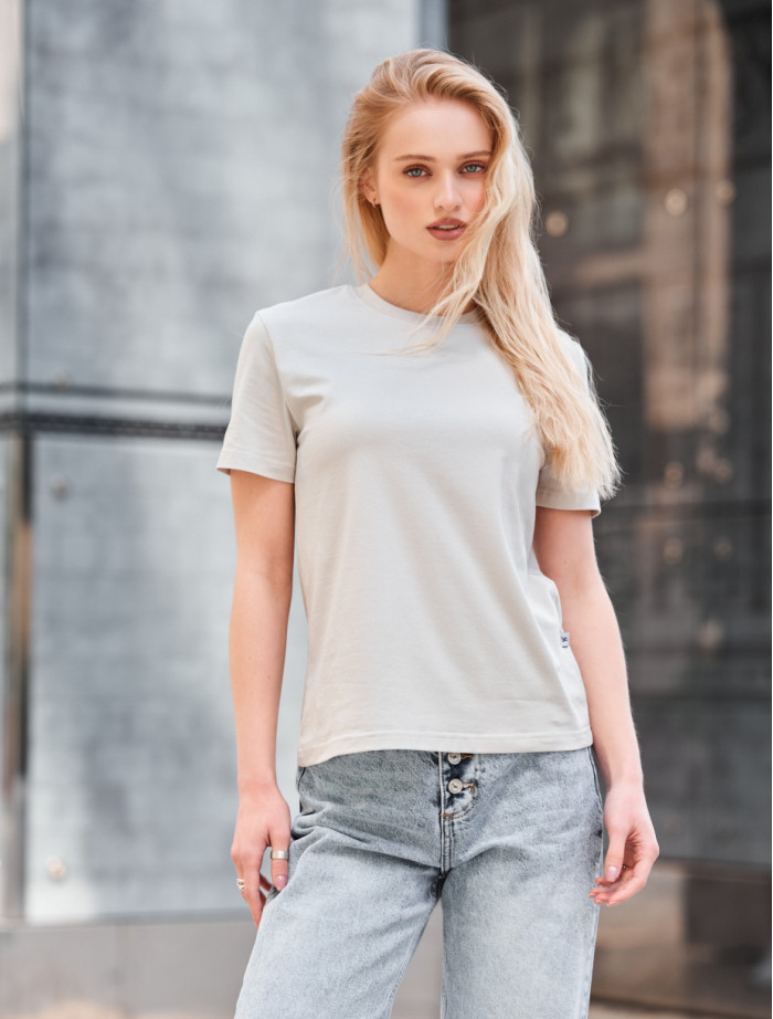 Tricou de damă Staff dy light gray