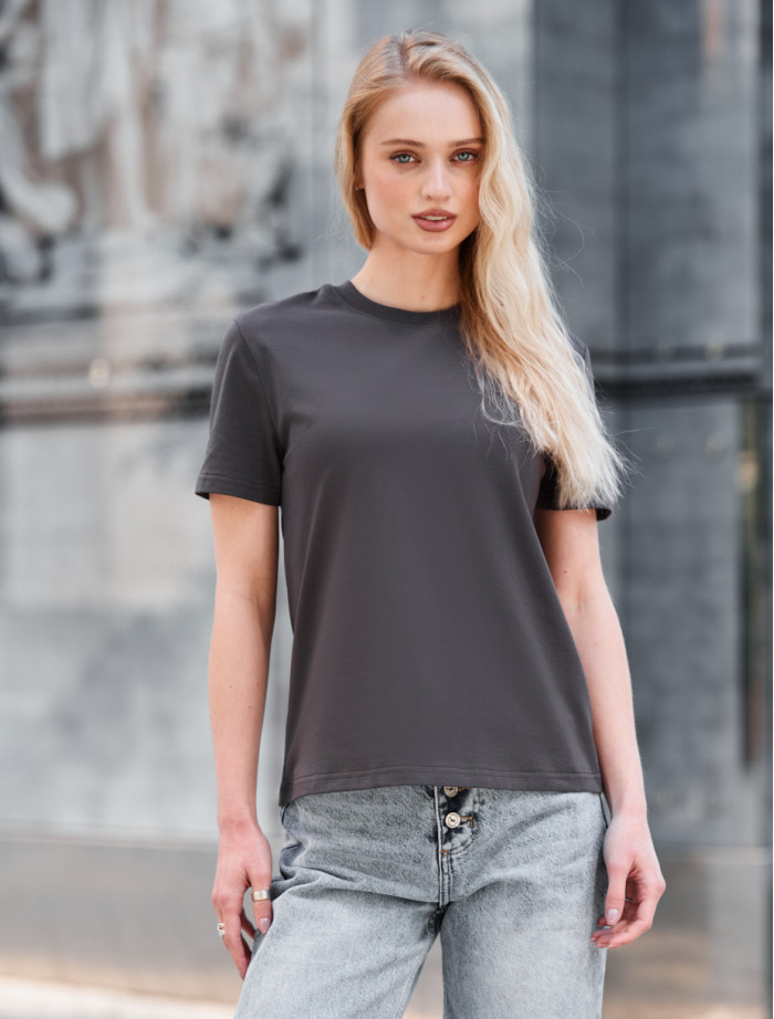 Tricou de damă Staff dy dark gray