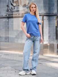 Tricou de damă Staff dy blue