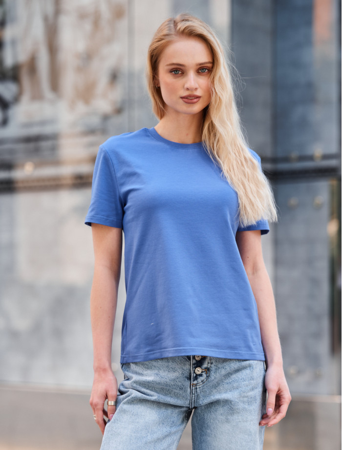 Tricou de damă Staff dy blue