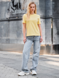 Tricou de damă Staff dy yellow
