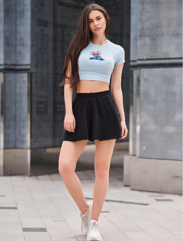 Pantaloni scurți de damă Staff ka black