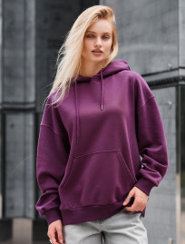 Hanorac de damă Staff lav dark viola oversize