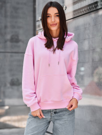 Hanorac de damă Staff lav light pink oversize