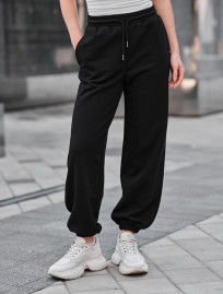 Pantaloni de trening de damă Staff mol black