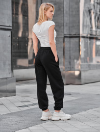 Pantaloni de trening de damă Staff mol black