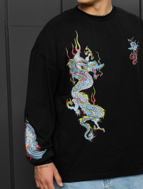 Bluză Staff dragon oversize