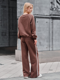 Costum de trening de damă Staff sel brown oversize