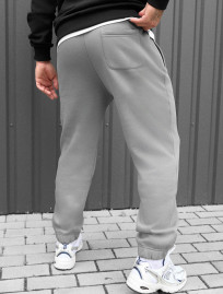 Pantaloni de trening Staff dexo gray fleece
