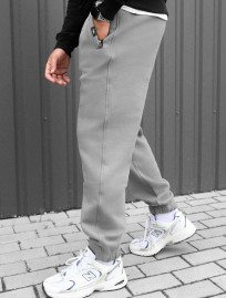 Pantaloni de trening Staff dexo gray fleece