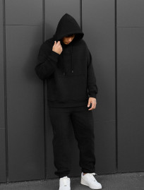 Costum de trening Staff ace black oversize fleece