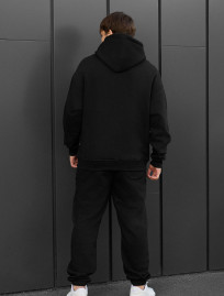 Costum de trening Staff ace black oversize fleece