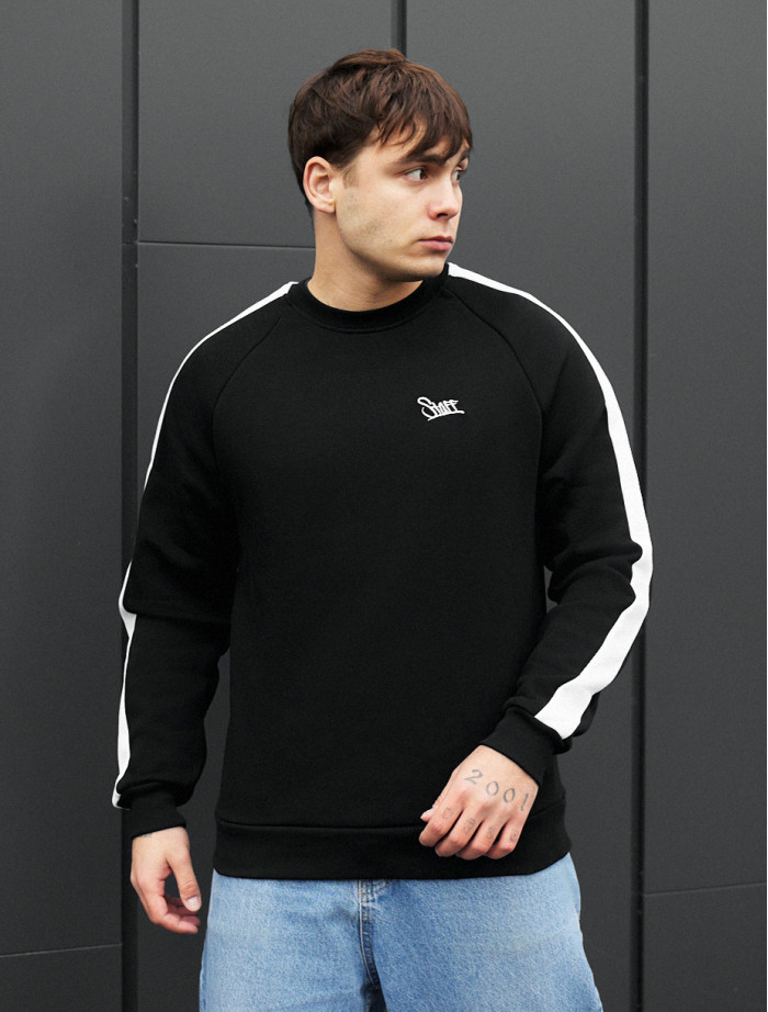 Bluză de trening Staff black line logo fleece