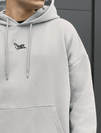 Costum de trening Staff sei logo light gray oversize