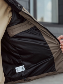 Geacă de iarnă Staff pl khaki & black